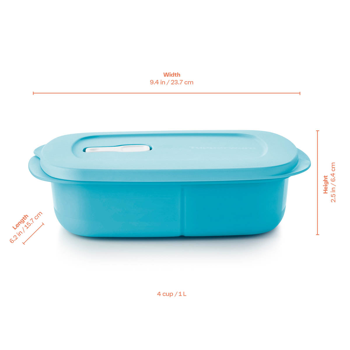 CrystalWave® | Rectangular Divided Dish - Image 7